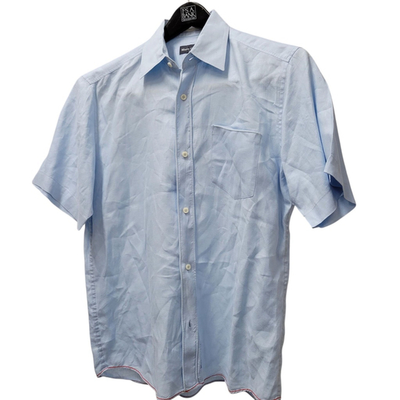 Marc O'Polo Short Sleeves Linen Shirt Men's Size Medium Excellent Condition - Picture 3 of 7